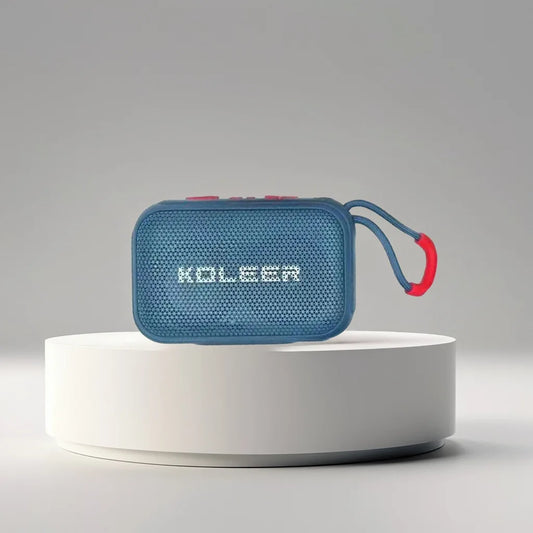 Bluetooth Speaker -Koleer H73 Outdoor Wireless for Bluetooth Speaker with RGB LED Lighting and New Bass Subwoofer Portable Mini Audio System