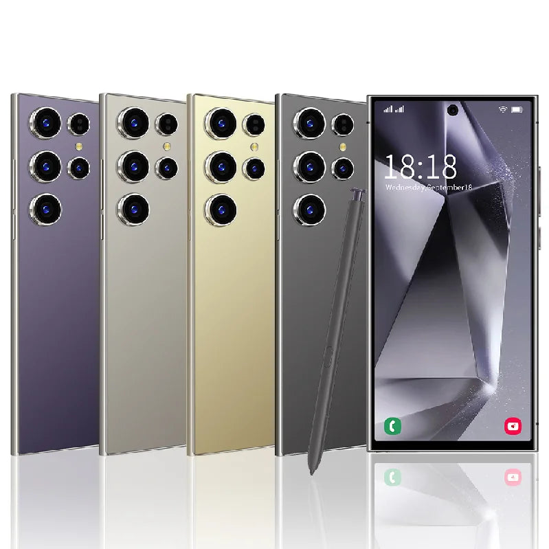 HIGH EQUIPMENT a FLASH SALE 5g Smart Phone with Best Camera Nfc 24 Ultra Android Smart Phone Pliable Android Smart Phones - Tidesmit