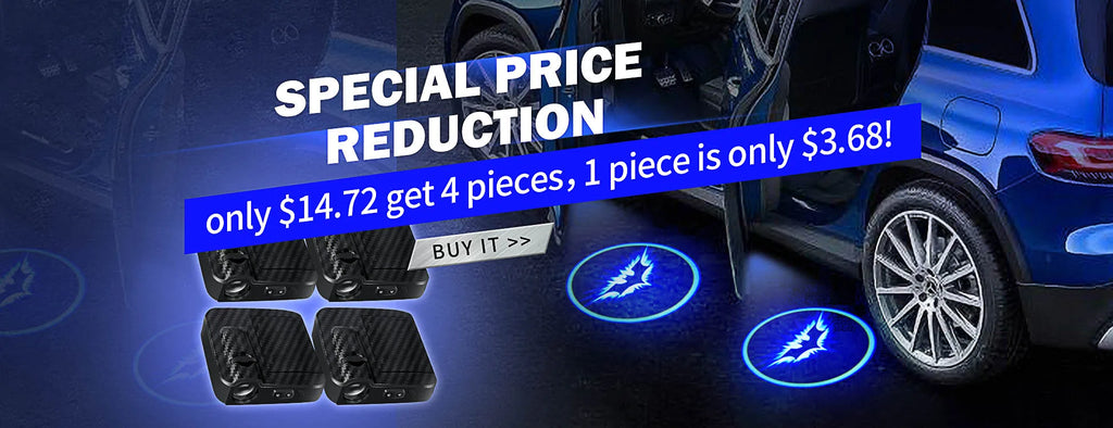 RGB LED Underglow Car Lights - App-Controlled Flowing Multi-Color 6pc Set Tidesmit