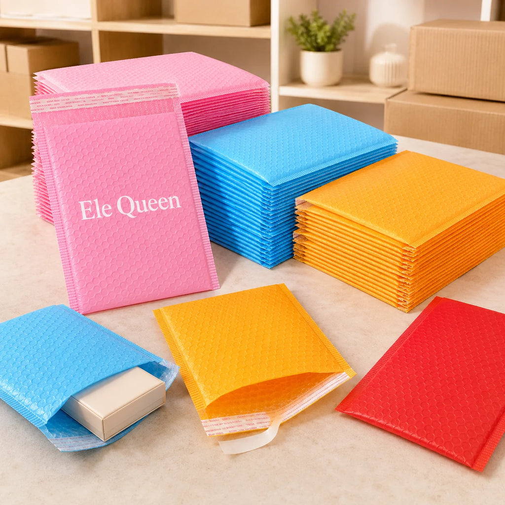 Custom Hot Selling Polyethylene Bubble Mailing Envelope Biodegradable Recycled Packaging Bags Express Printing Mailing Bags