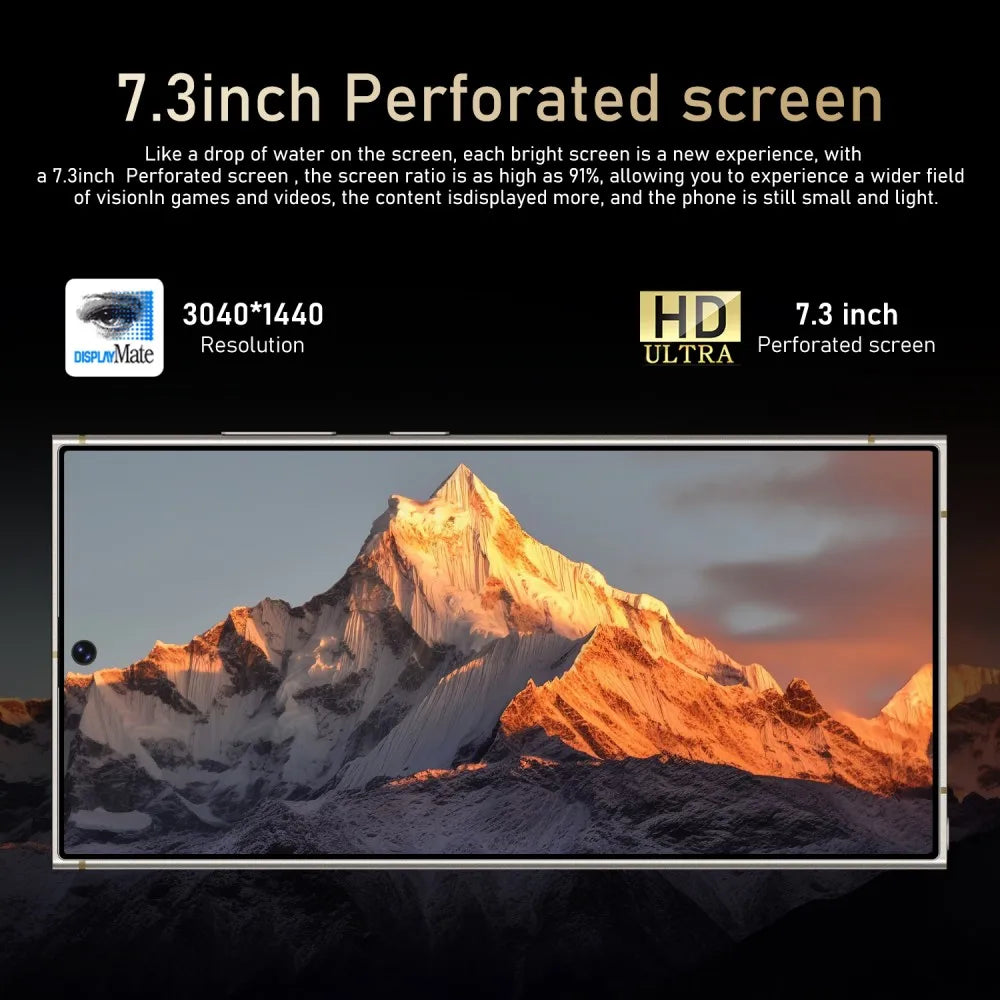 Hot Selling RTS S25 Original 16gb+1tb 72MP+108MP Face Unlock Full Display Android 14 Cell Phone Smart Mobile Phone 7.3inch - Tidesmit