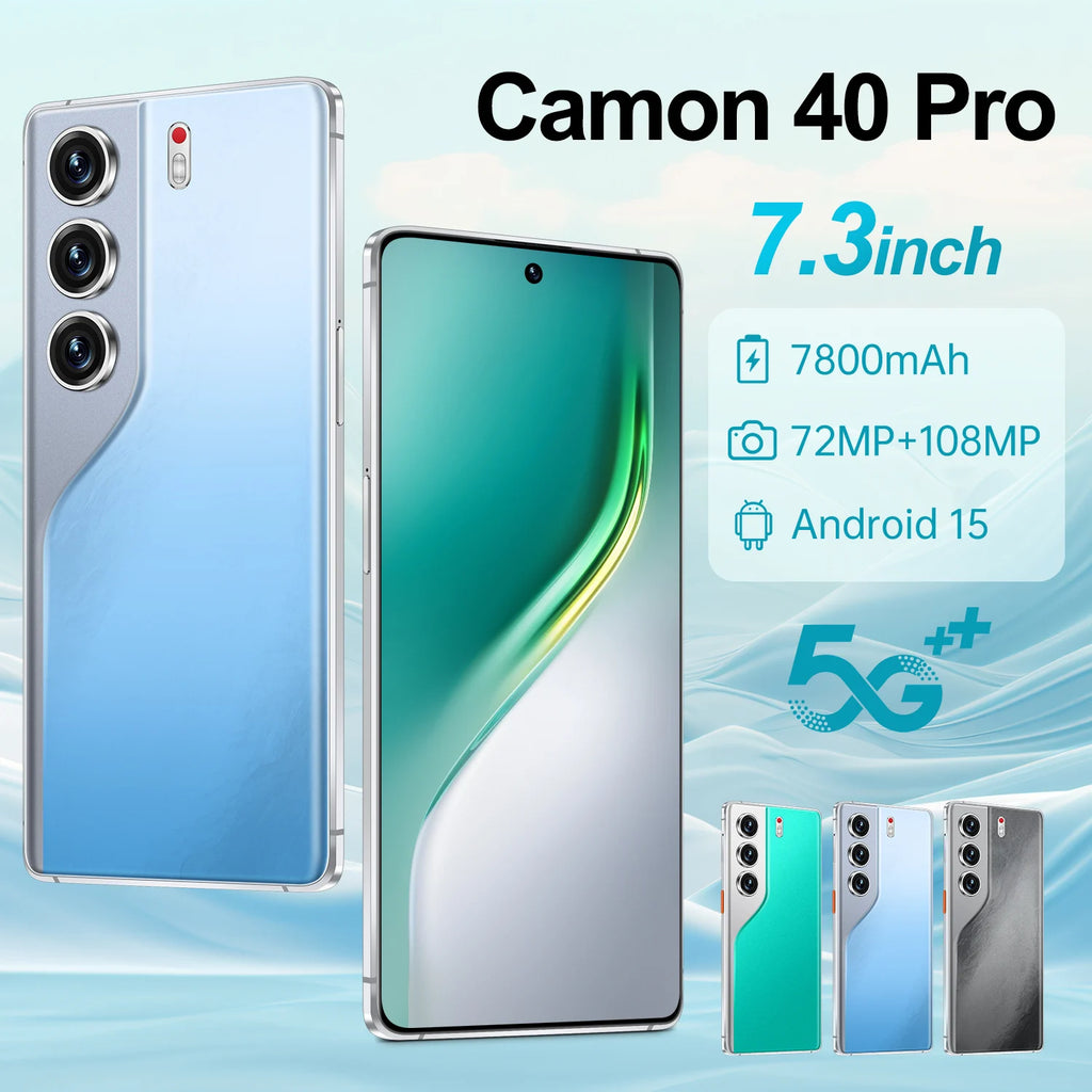 Camon 40 Pro 5G Smartphone 1TB 16GB RAM - High Performance Value Tidesmit