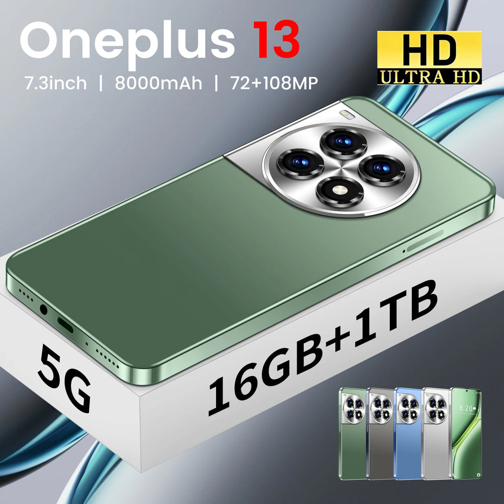 OnePlus 13 5G Smartphone 1TB 16GB RAM - High Capacity Mobile Tidesmit