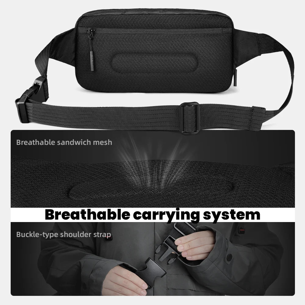 Custom logo 2025 Waterproof Mens Shoulder Bag Luxury Designer Crossbody Handbags Travel Messenger Bags