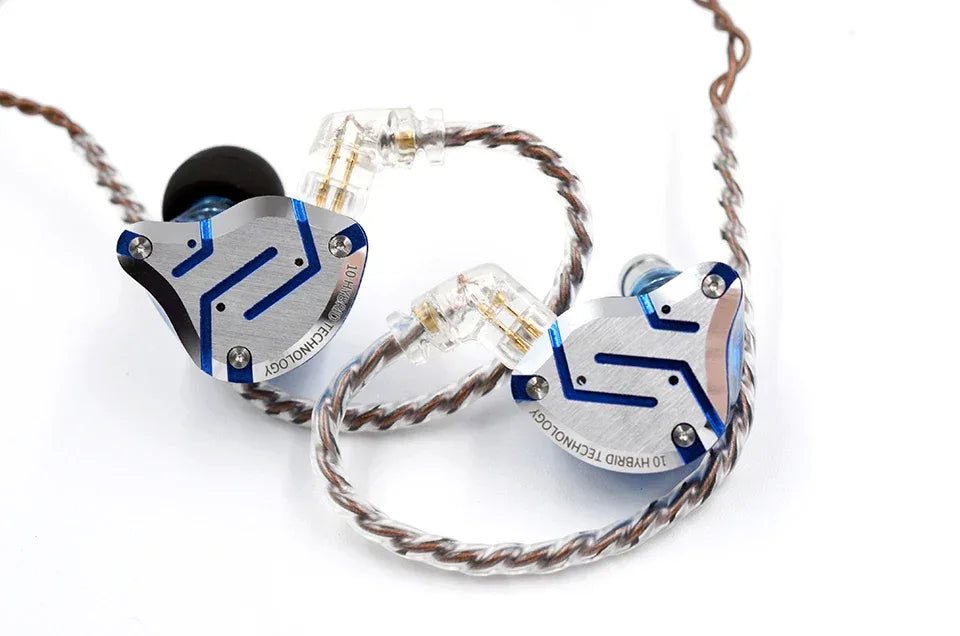 KZ ZS10 Pro 5-Driver Hybrid Hi-Fi In-Ear Monitors by Tidesmit Tidesmit