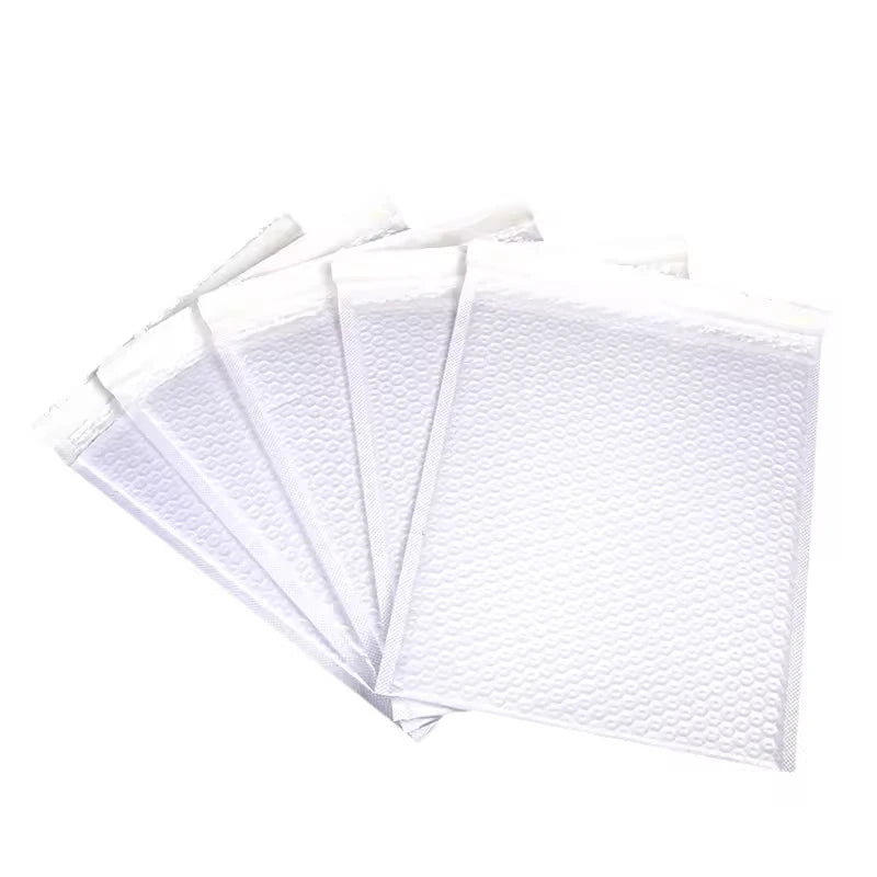Wholesale Hot Selling 250pcs Poly Bubble Self Adhesive Secure Biodegradable Eco-Friendly Express Packaging Bubble Mailer Padded