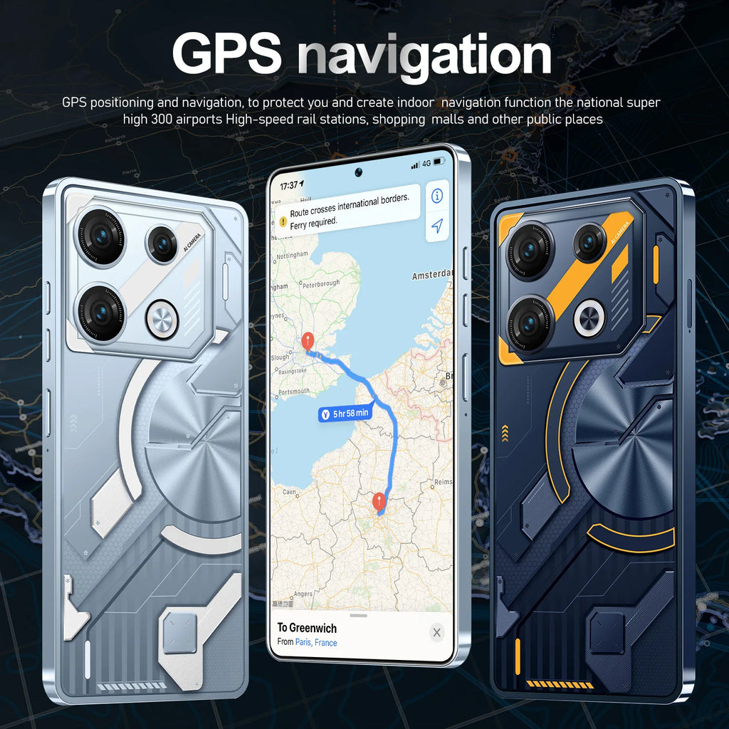 GT10 Pro Android Smart 5G Phone with 16GB RAM & 1TB Storage HighDef Screen - Tidesmit