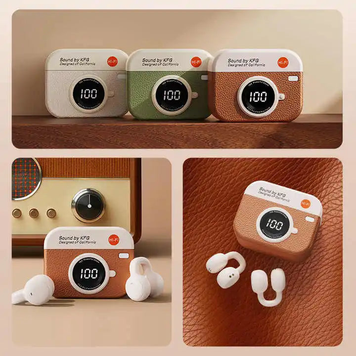 Q87 Wireless TWS Charge Digital Display Oem Odm OWS Earbuds Stereo Earphones Waterproof for Gaming Running Easy Touch Control Tidesmit