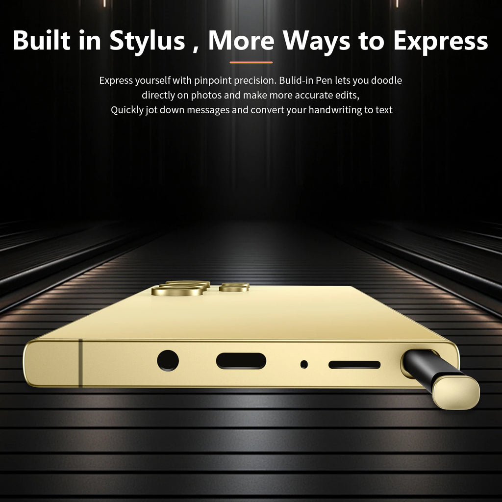 Slim Profile Note 30 Ultra smartphone with 7.3 inch AMOLED display 5G connectivity and HD camera gallery view