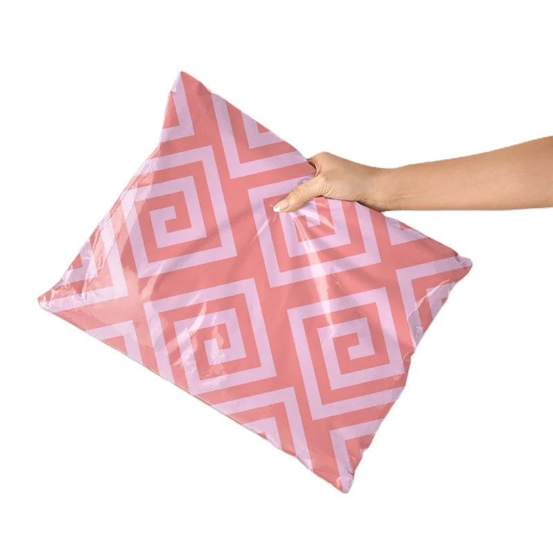 Perfect Printing Mailers Pink Design Mailing Bag  Custom Plastic Shipping Mailer Packaging Delivery Bag High Quality 10x13inch
