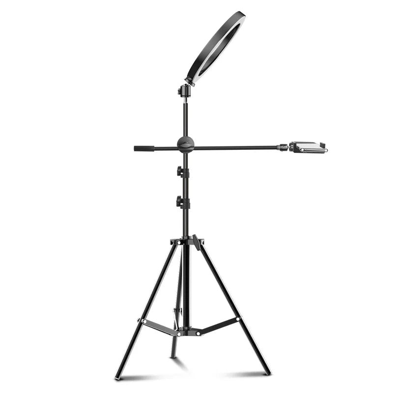10 Inch LED Ring Light with Tripod Stand for Content Creation Tidesmit
