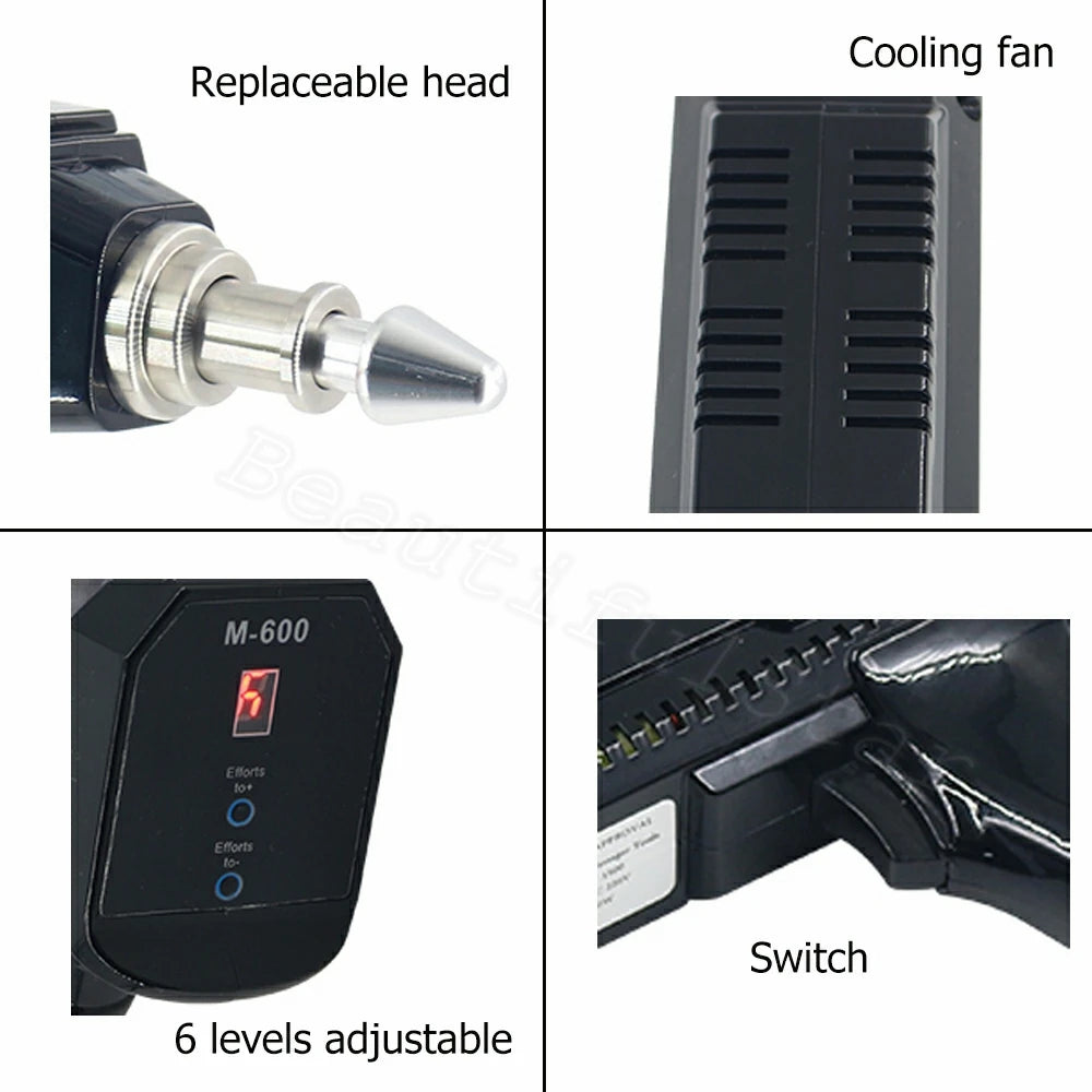Chiropractic Adjusting Tool 1500N Electric Spine Massager for Recovery Fascia Gun Tidesmit