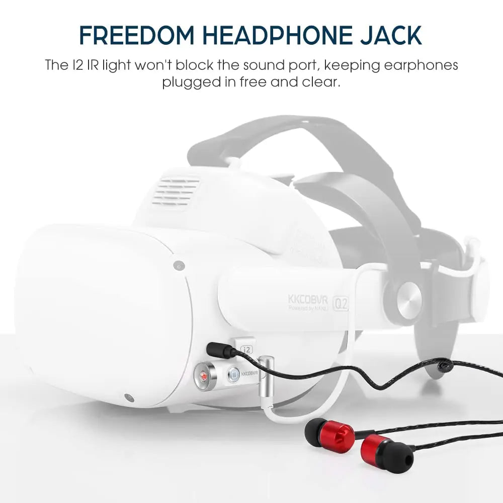 KKCOBVR I2 Indoor Ir Illuminator Infrared Light Compatible Body Tracking for Night Light Enhance Sensor Tidesmit