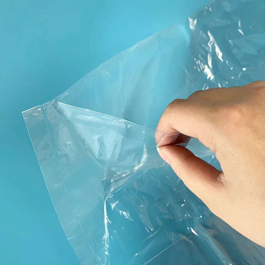 1000pcs Per Carton 18*24 19micron Thin Soft clear Poly Food Bag for Cotton Candy