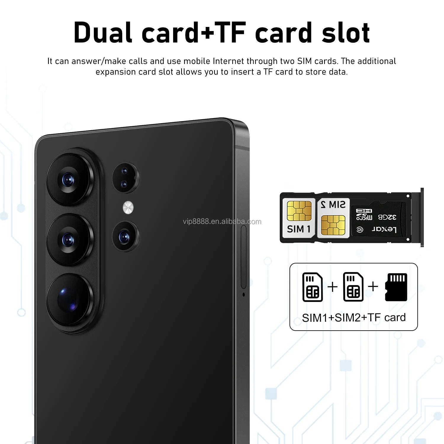 S26 Ultra 2026 Android 15 smartphone with 7.3 inch display, 108MP camera, and 22GB RAM in gallery view 21