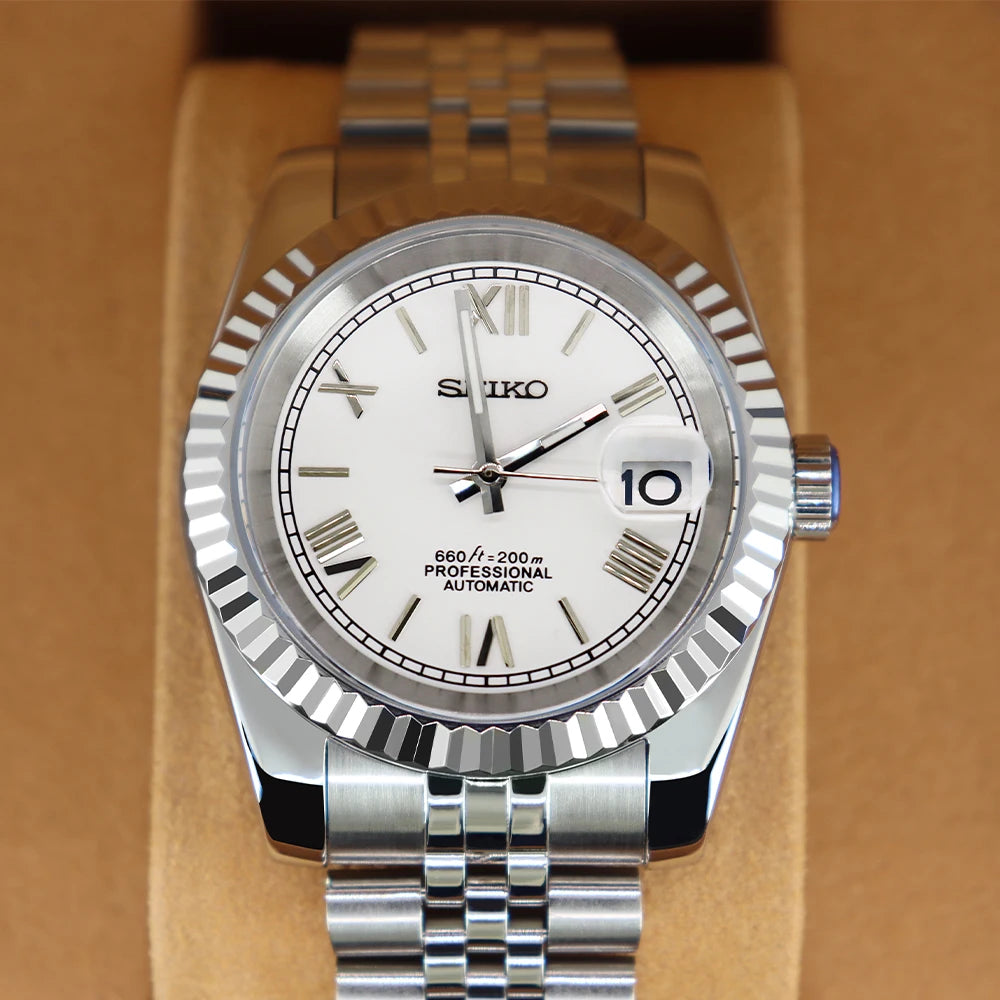 Factory Price Comfortable Nh35 Automatic Wristwatch Sapphire Crystal Adjustable Strap Best Casual Watches for Men