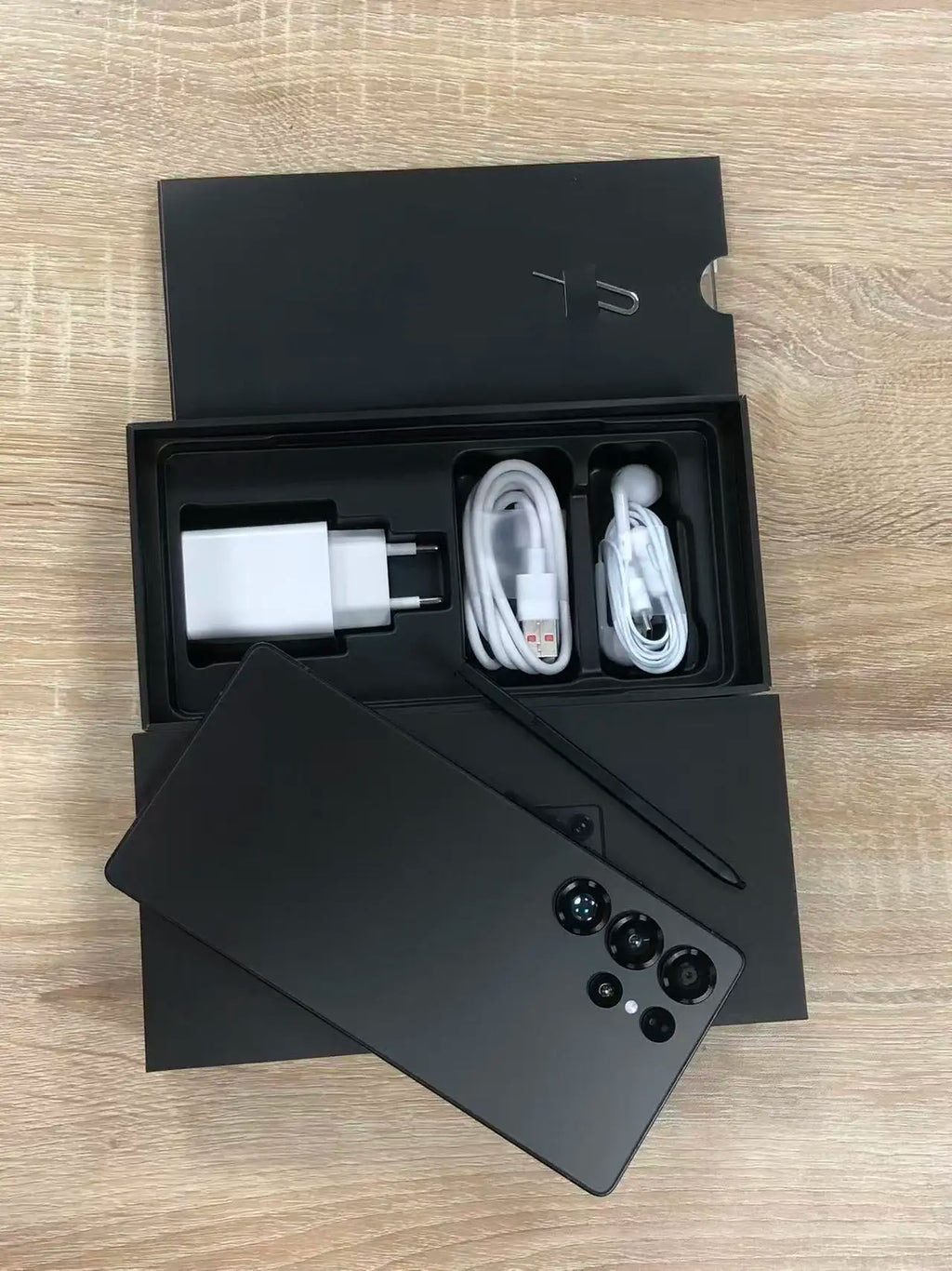 S25 Ultra 5G Smartphone, 16GB RAM, 1TB Storage, Unlocked Mobile Black 16g Tidesmit