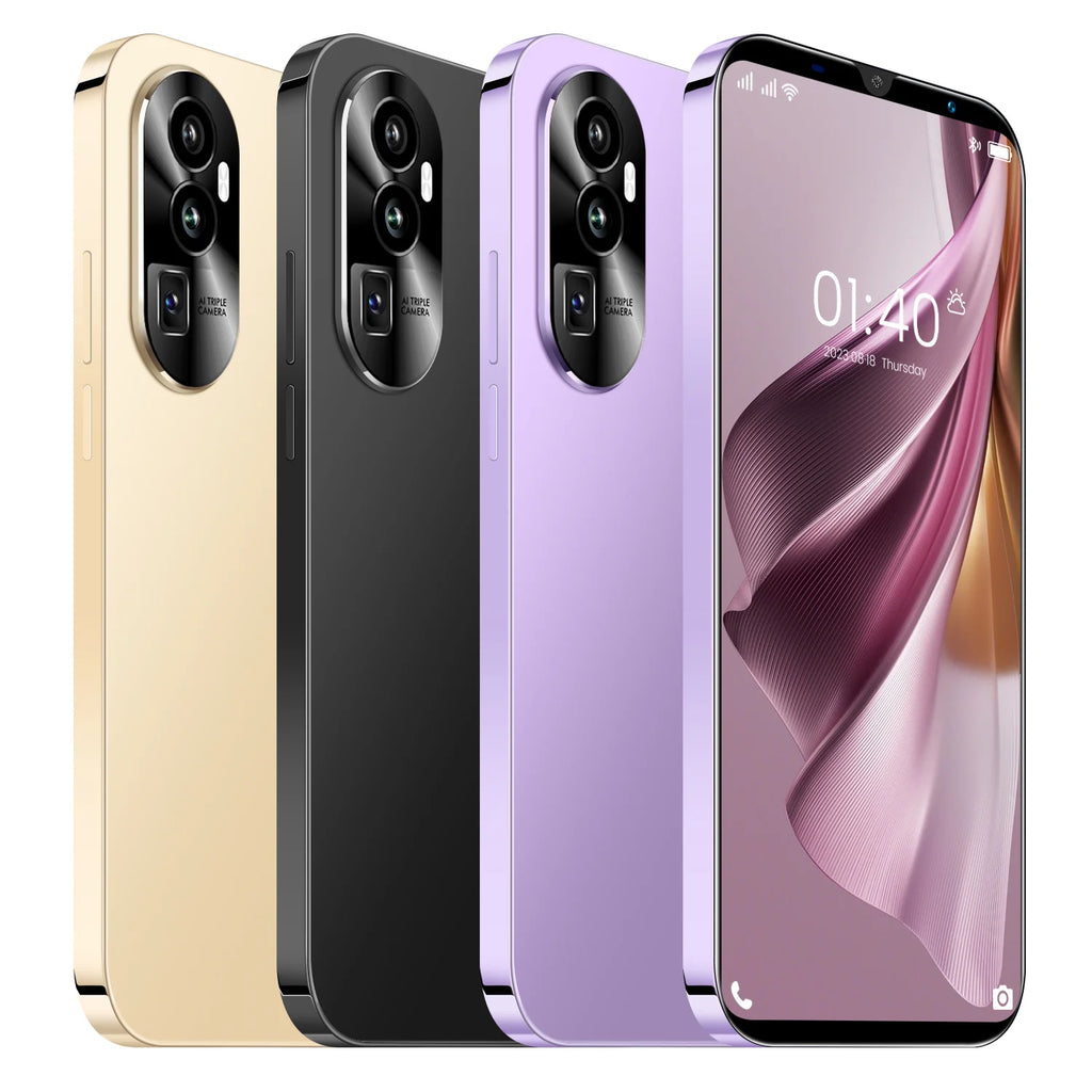 Hot Selling Rino 10 5.5 Inch HD Smart Mobile Phone 1G+16G Android 108MP High Quality Mobile Phones - Tidesmit