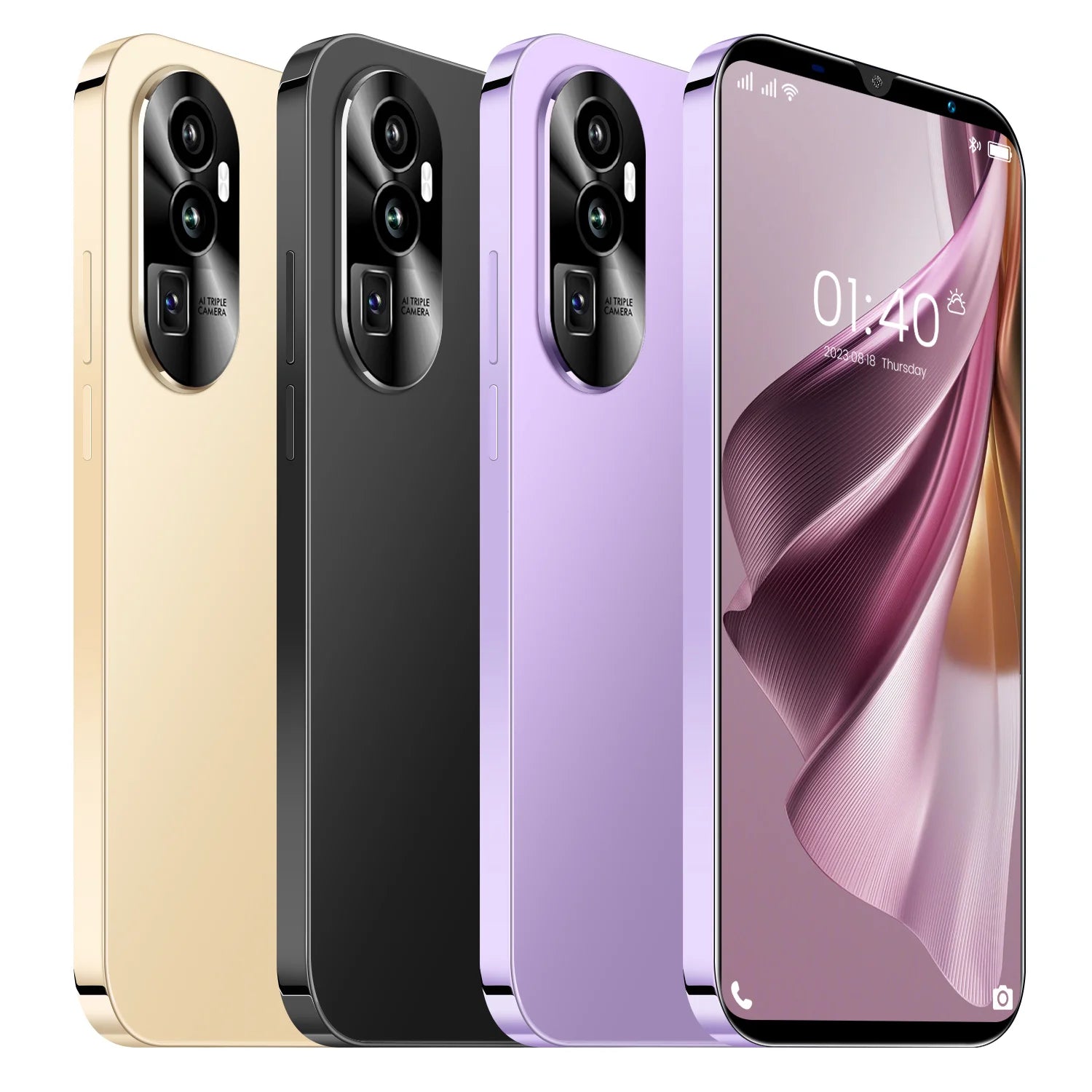 Hot Selling Rino 10 5.5 Inch HD Smart Mobile Phone 1G+16G Android 108MP High Quality Mobile Phones - Tidesmit