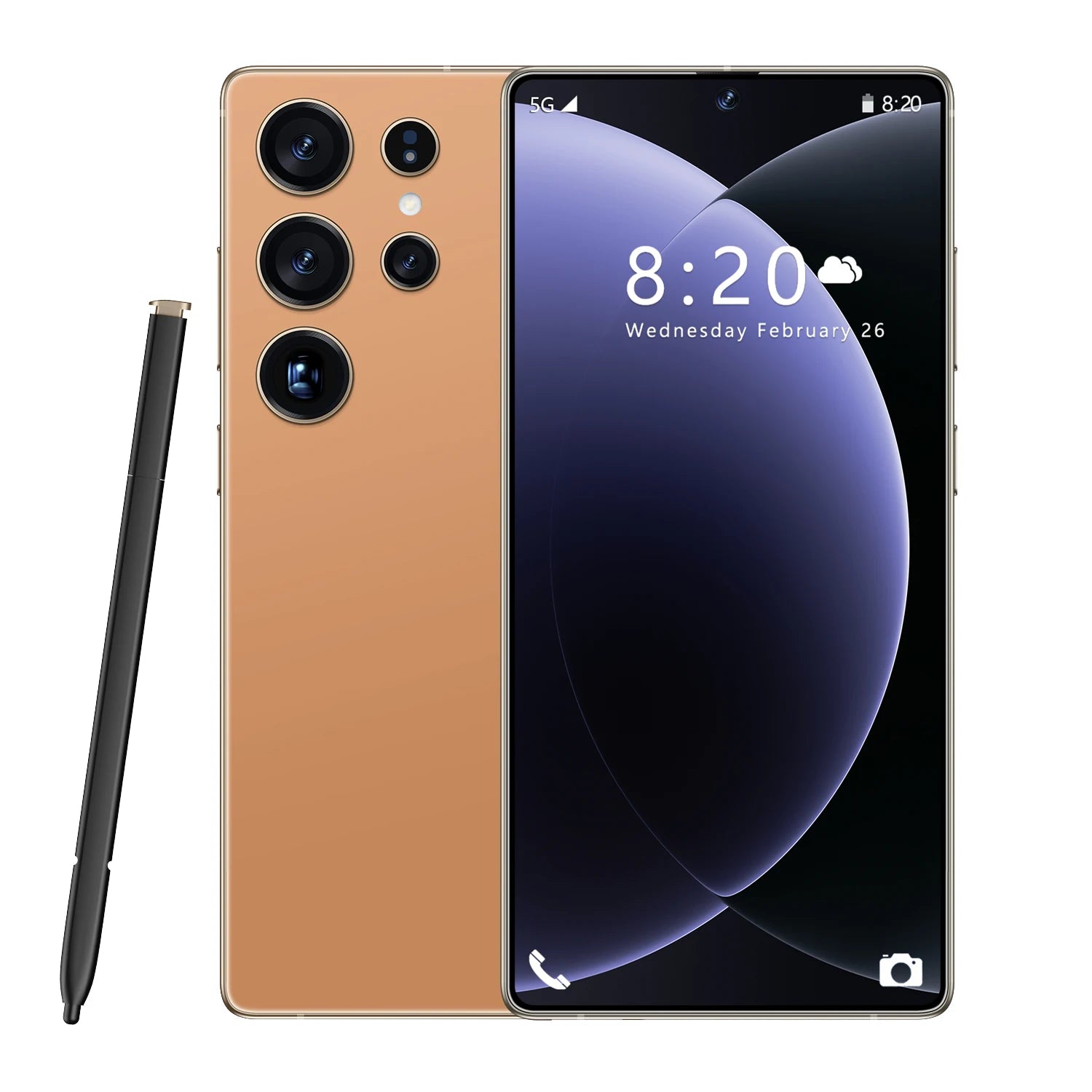 Brand new unlocked S26 Ultra 5G smartphone with 7.3 inch HD screen and 108MP camera, gallery view 9