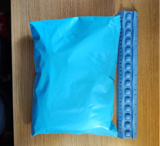 100 PCS 10x13-Inch Blue Poly Mailers Self-Adhesive Waterproof Tear-Resistant Shipping Bag Eco-Friendly 2-Day Shipping 5-Day