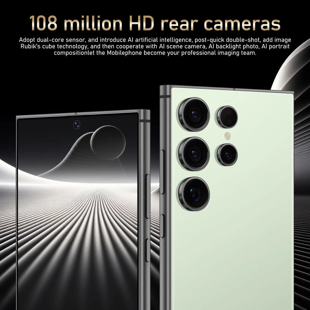 Smasun S25 Ultra 5G Smartphone 7.3-inch HD Smart Phone Deca Core Newest Android Mobile Phone OLED 5g Smartphone Global Edition - Tidesmit