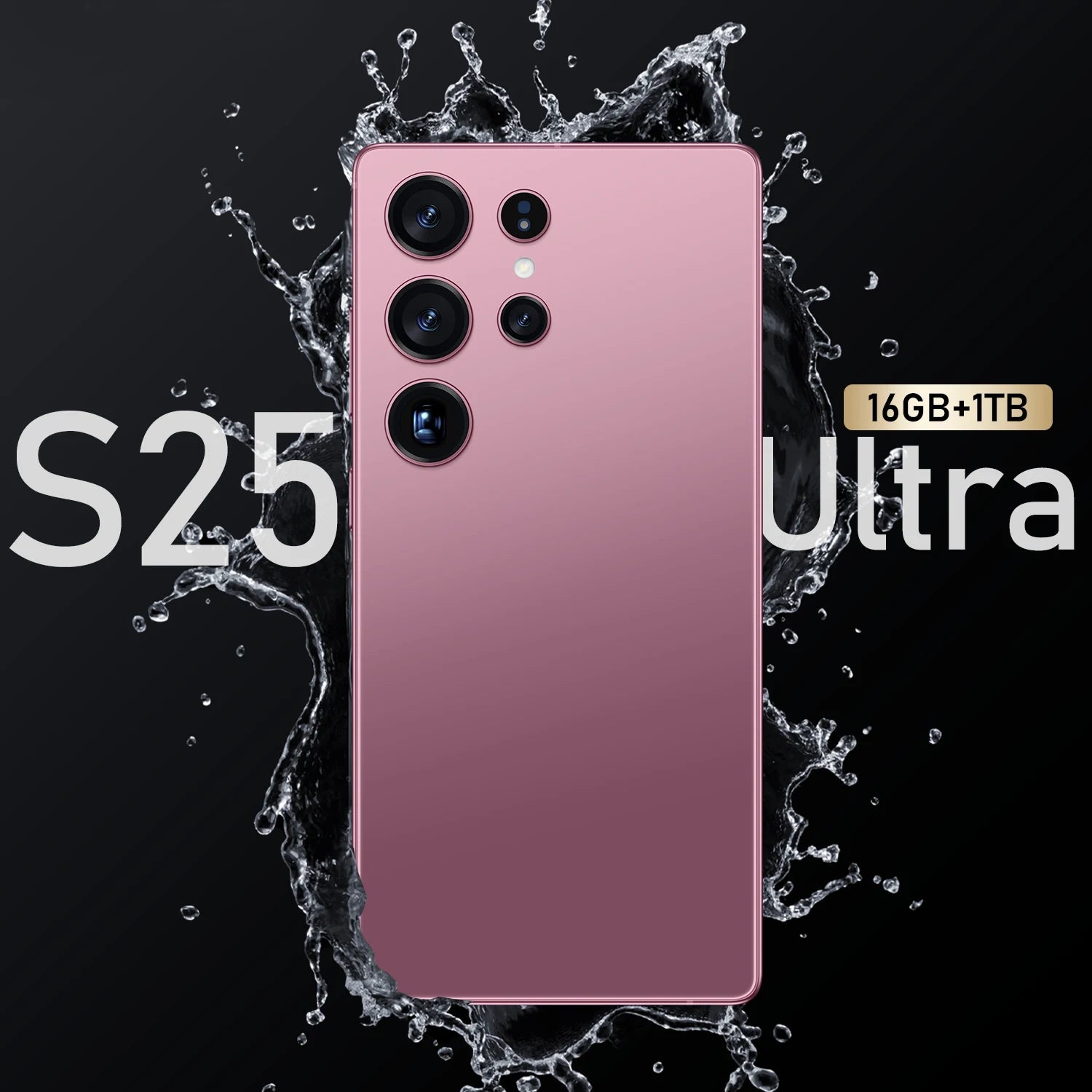 Smart Phone 2025 Cellphone S25 Ultra 7inch Unlocked Dual Card 5G Phones Android 14.0 Mobile Phones - Tidesmit