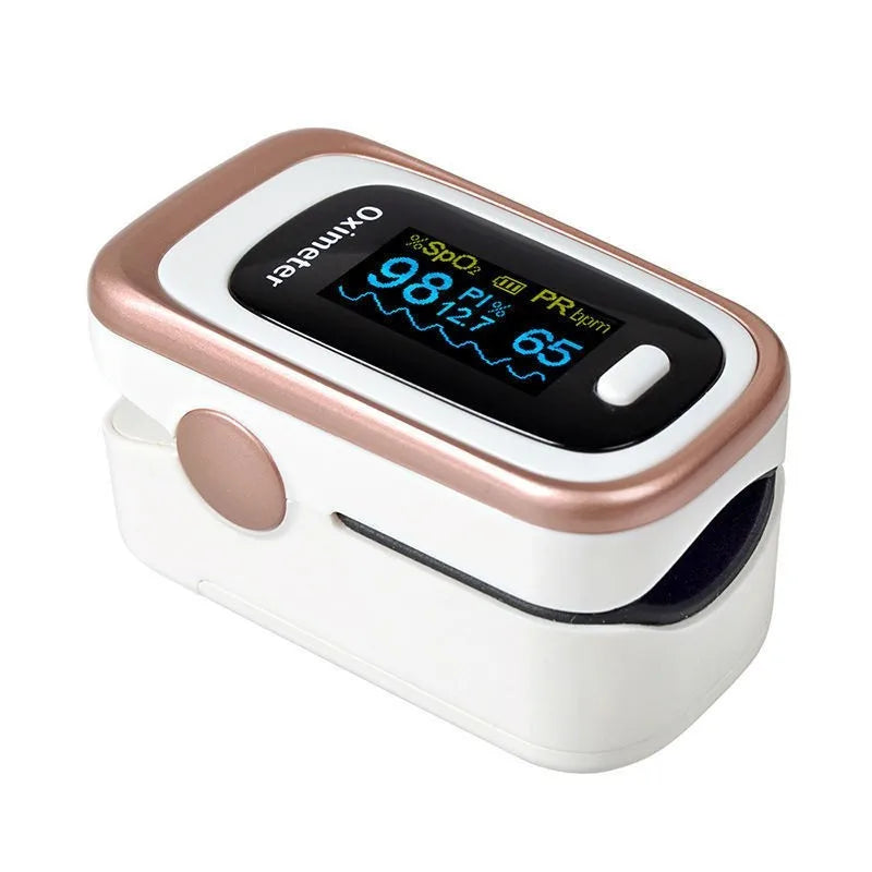 Digital Finger Pulse Fingertip Oled Portable Oximeter SPO2 PR PI 8 hours sleep monitor Blood Oxygen Oximetro De Dedo with case