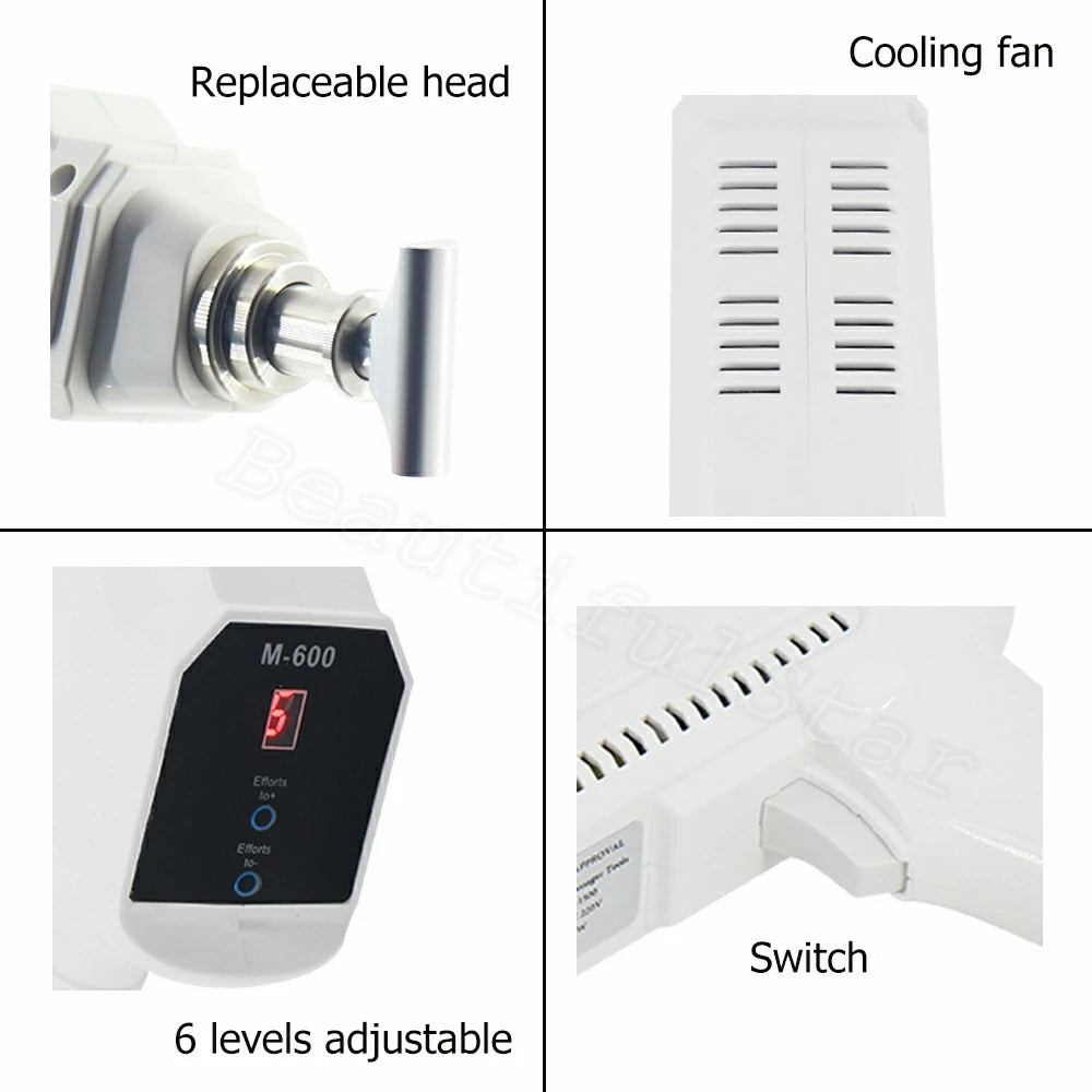 Chiropractic Adjusting Tool 1500N Electric Spine Massager for Recovery Fascia Gun Tidesmit