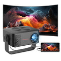 YDH-HY300 Art 2025 New 4K Projector 500 Lumens Dual WiFi Wireless Screen Outdoor 180 Degree Rotation Ultra Quiet 4K Projector Bag Tidesmit