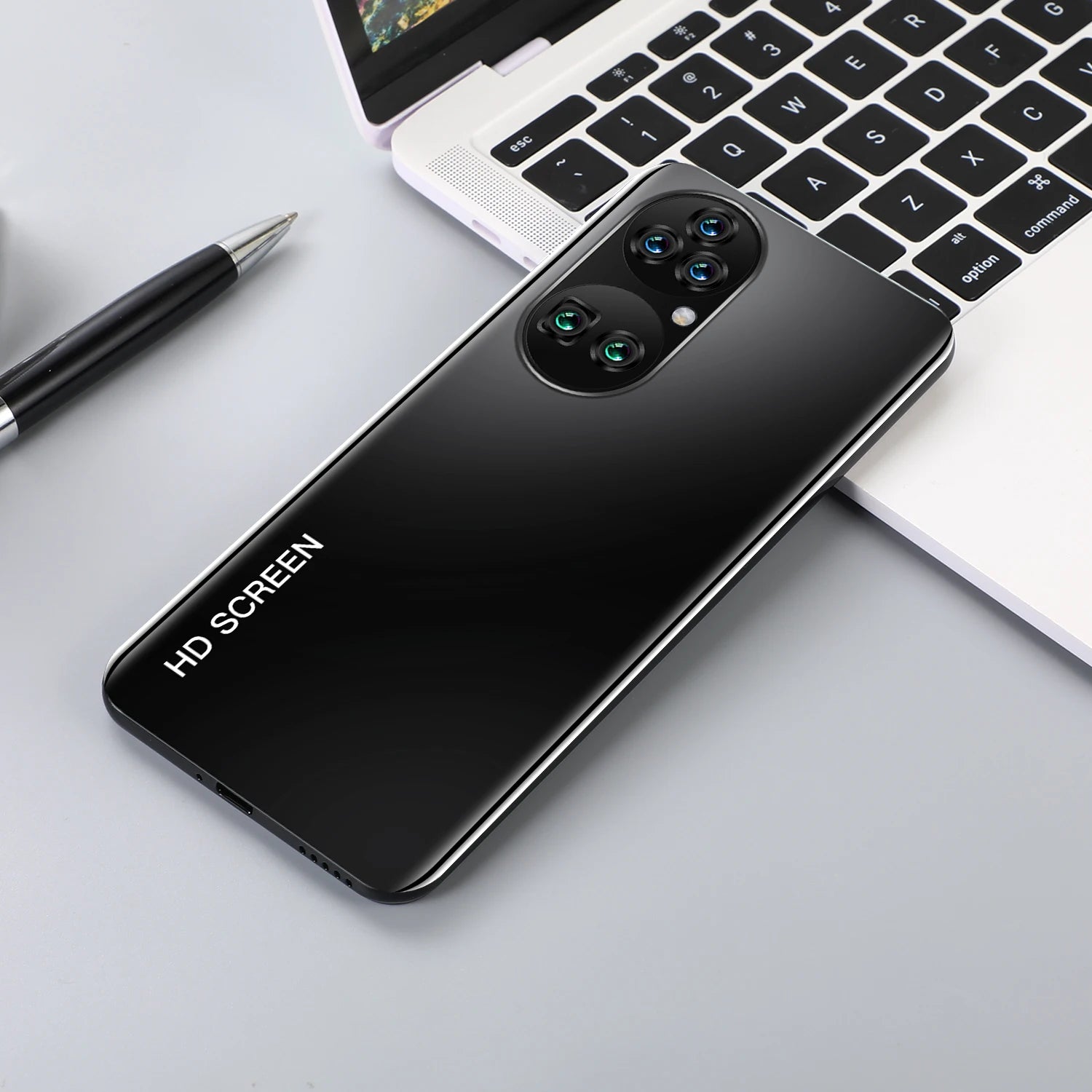 New P60 Pro 7.8 Inch 10 Core Smart Phone 16GB+512GB 4K HD GPS Navigation 5G Android SmartPhone 40+48MP Game Mobile Phone - Tidesmit