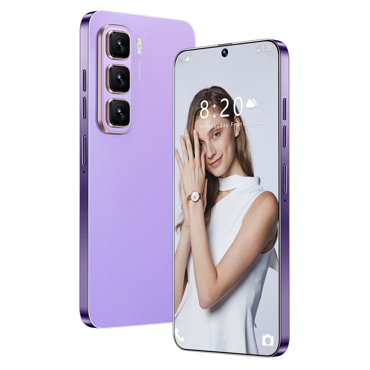 Infinix Hot 60i 5G smartphone with 7.3-inch display and Android OS, authentic budget-friendly mobile device