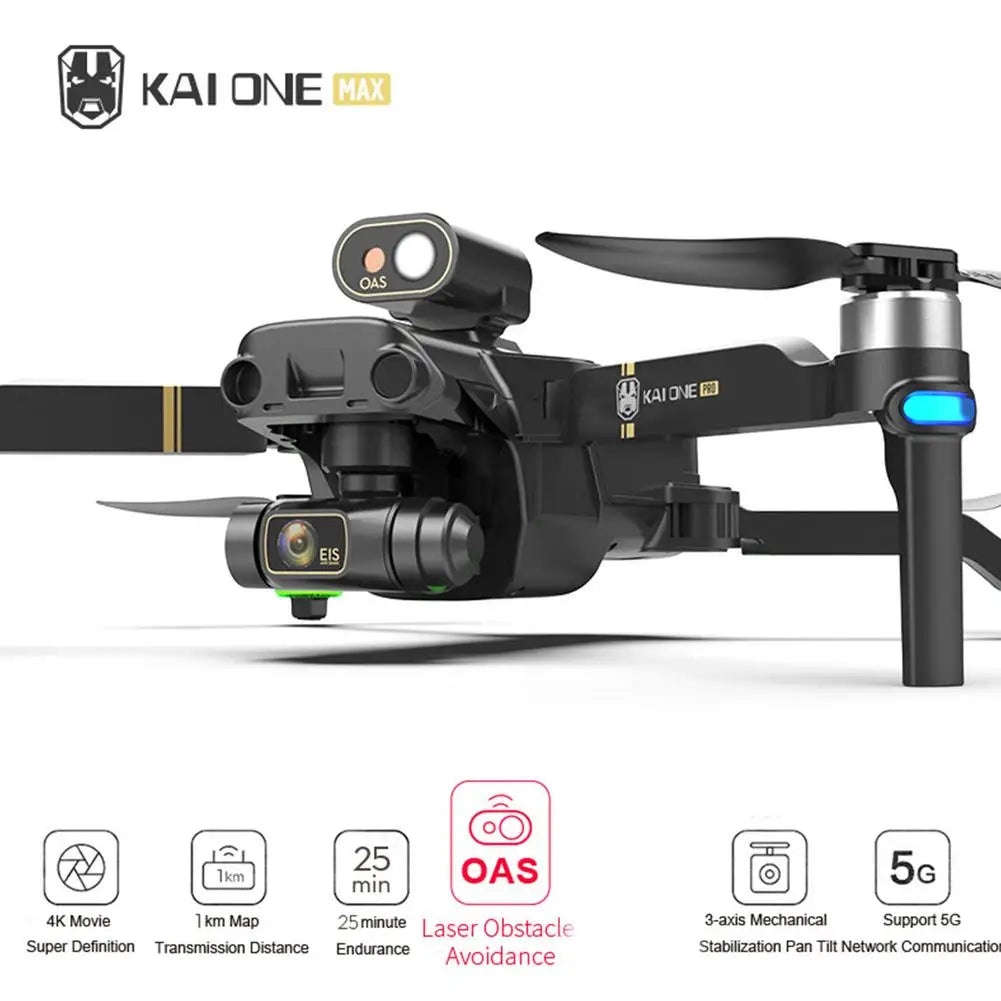 8K GPS Camera Drone with Obstacle Avoidance & Brushless Motor Tidesmit