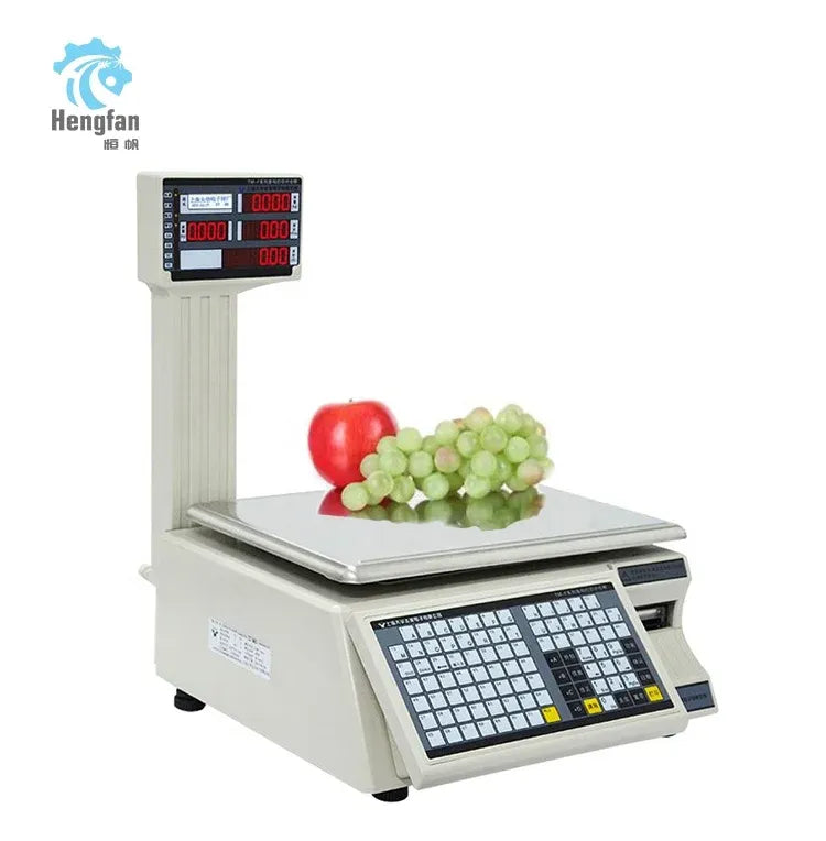 Wireless Ai Barcode Scale Electronic Weighing Labeler for Convenient Wireless Barcode Printing