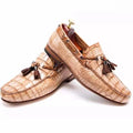 Top Quality Goodyear Size 41 Loafers Shoe Fancy Pretty alligator Skin Official Men's Shoes Loafers crocodile Leather Shoes Men