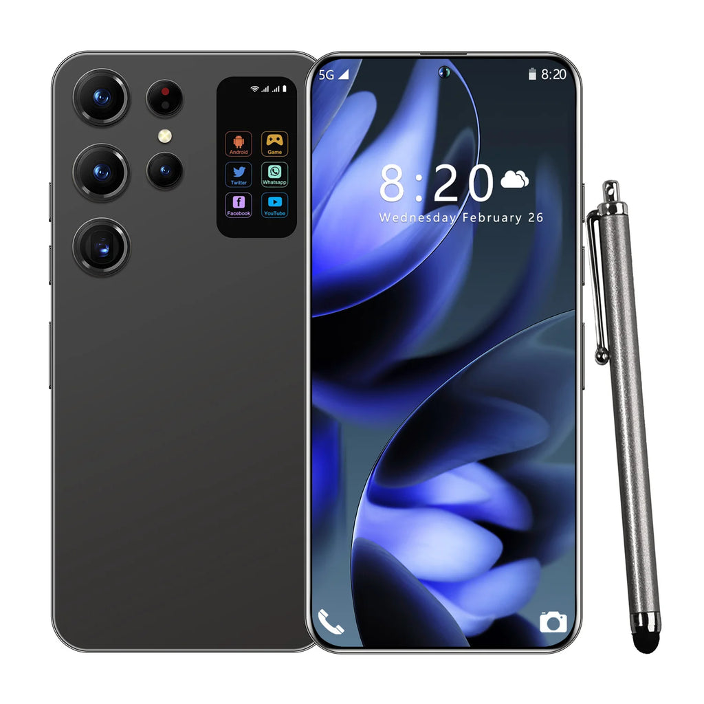 S25 Ultra 5G Smartphone 1TB 16GB RAM 7.3-Inch OLED Display Black 16g 1TB Tidesmit
