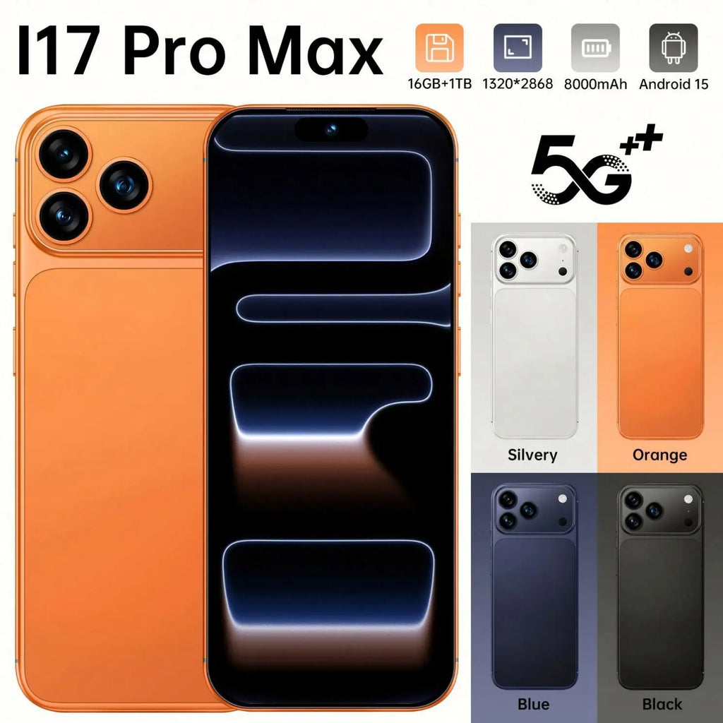 Tidesmit Promax A66 17 5G smartphone side view showing sleek design and high resolution 108MP camera lens detail