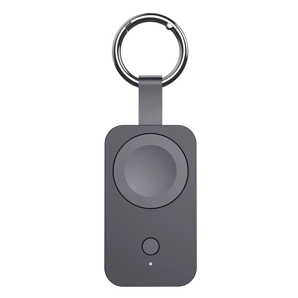 Power bank charger-KC Certified V9 Portable 1000MA Magnetic Watch Power Bank High Capacity 5W Keychain Watch Wireless Charging Power Bank Tidesmit