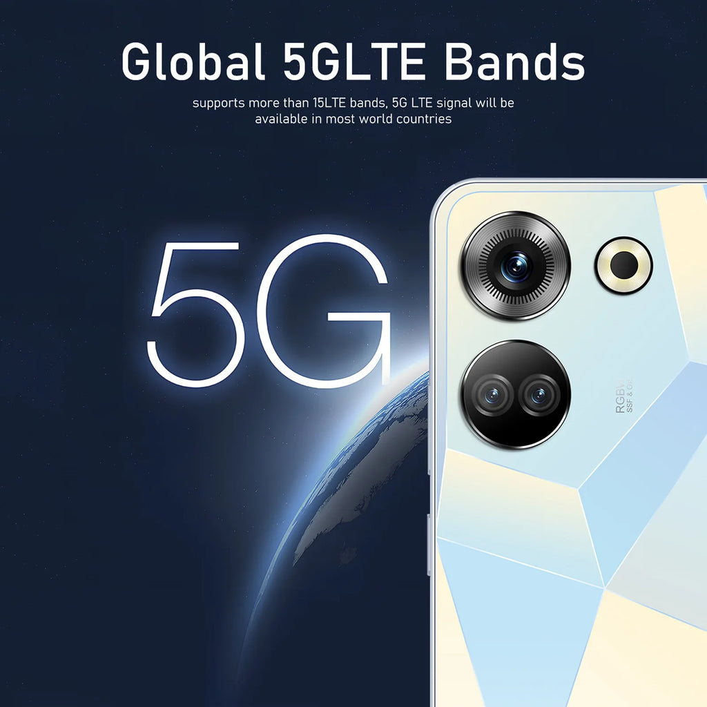 Tecno Camon 20 Pro 5G Smartphone, 16GB RAM, 1TB Storage - Unlocked Mobile Tidesmit