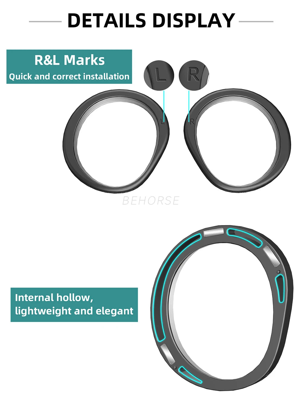 VR Glasses Magnetic Myopia Lenses Quick Disassemble Magnetic Frame Glasses Prescription Lenses VR Accessories for Pico 4 Tidesmit