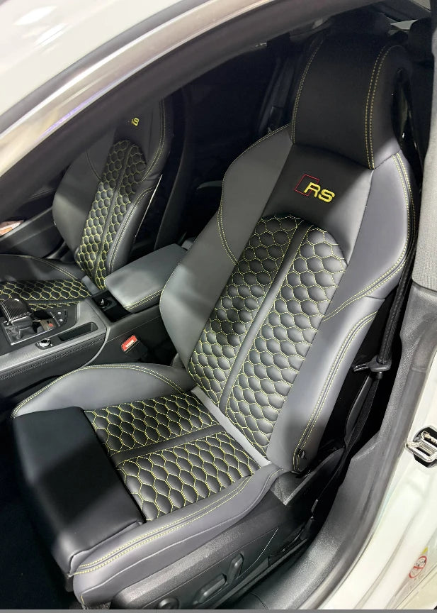 Source Factory Car Interior Upgrade Accessories   Leather Seat Cover for Audi A4 A6 A7 A8