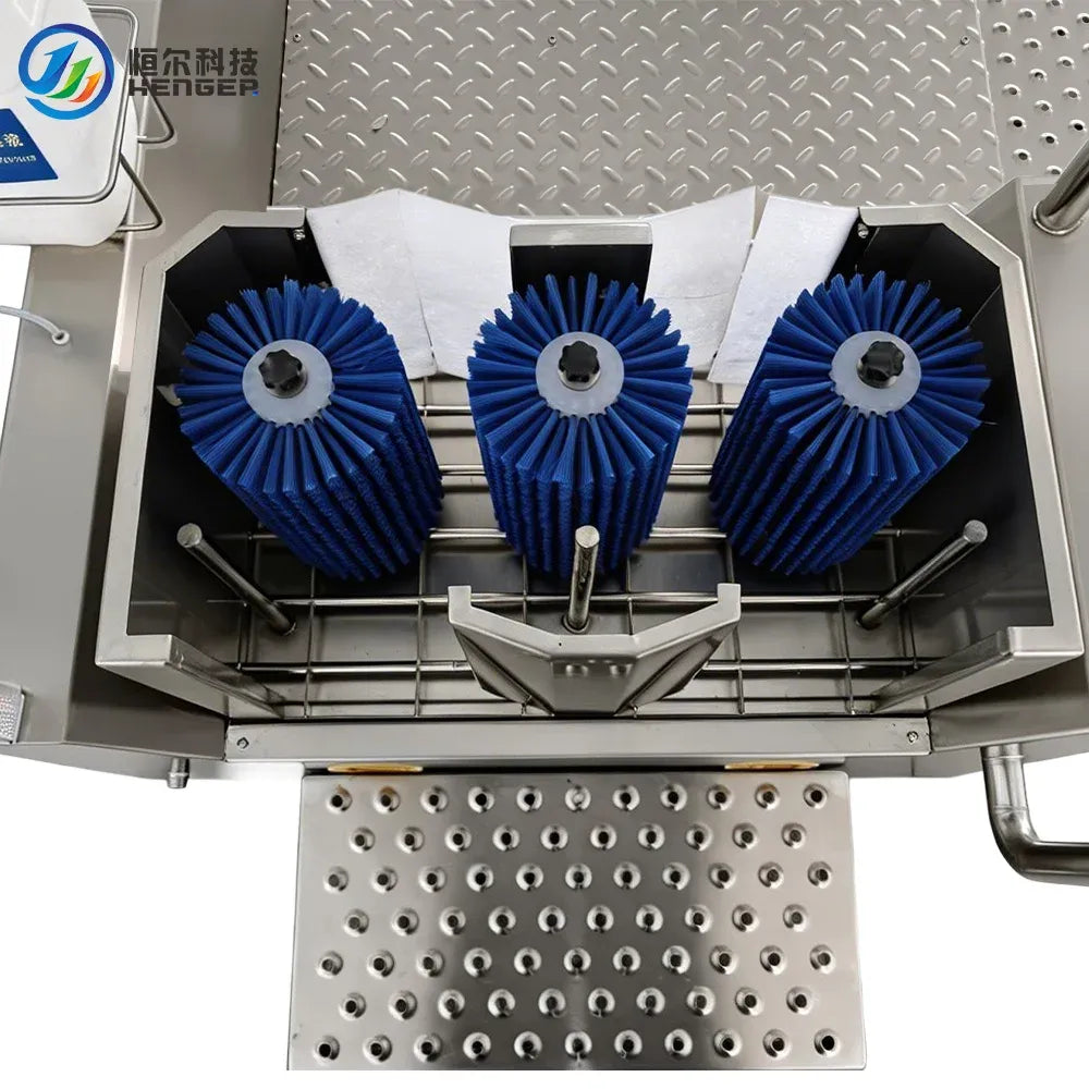 Commercial Employee Hygiene Station and Boot Washing Machine