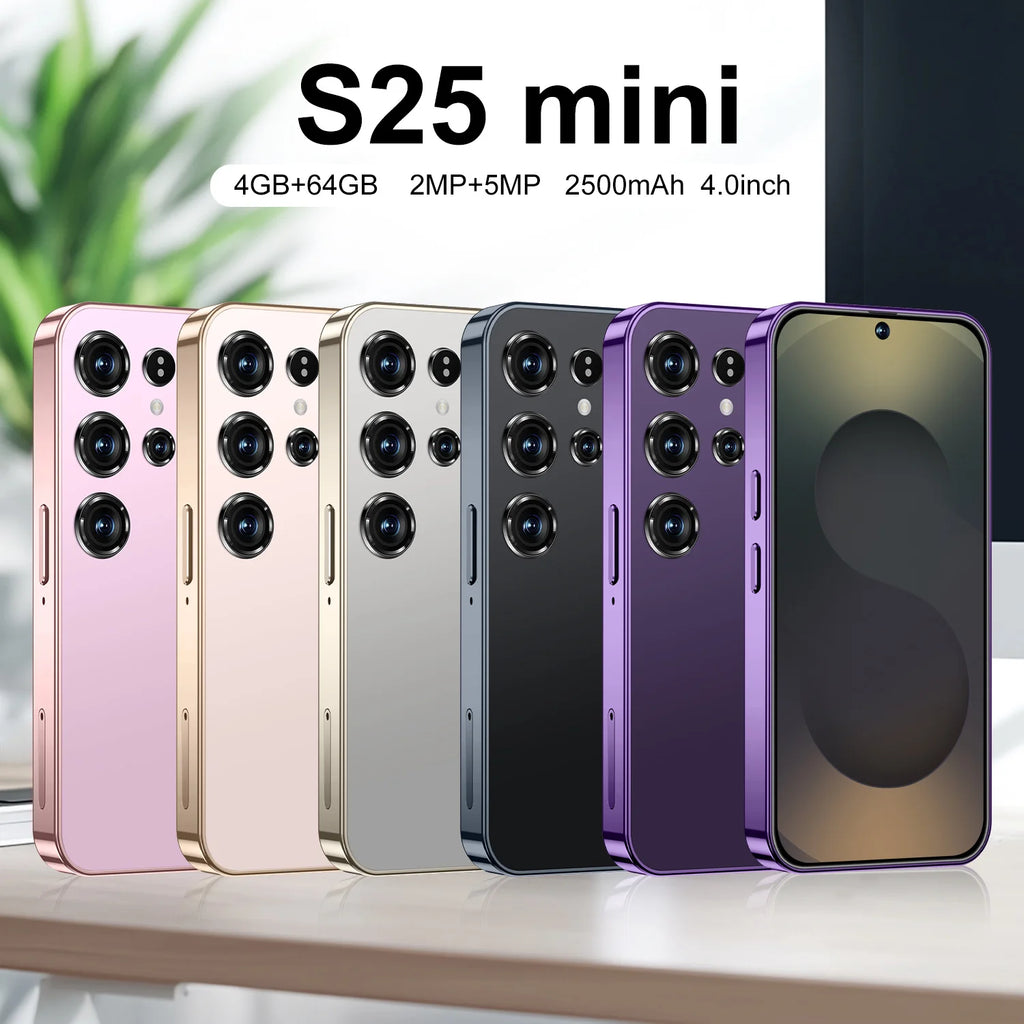 Mini Android Smartphone 4GB/64GB HD Unlocked - Dual SIM Device Tidesmit