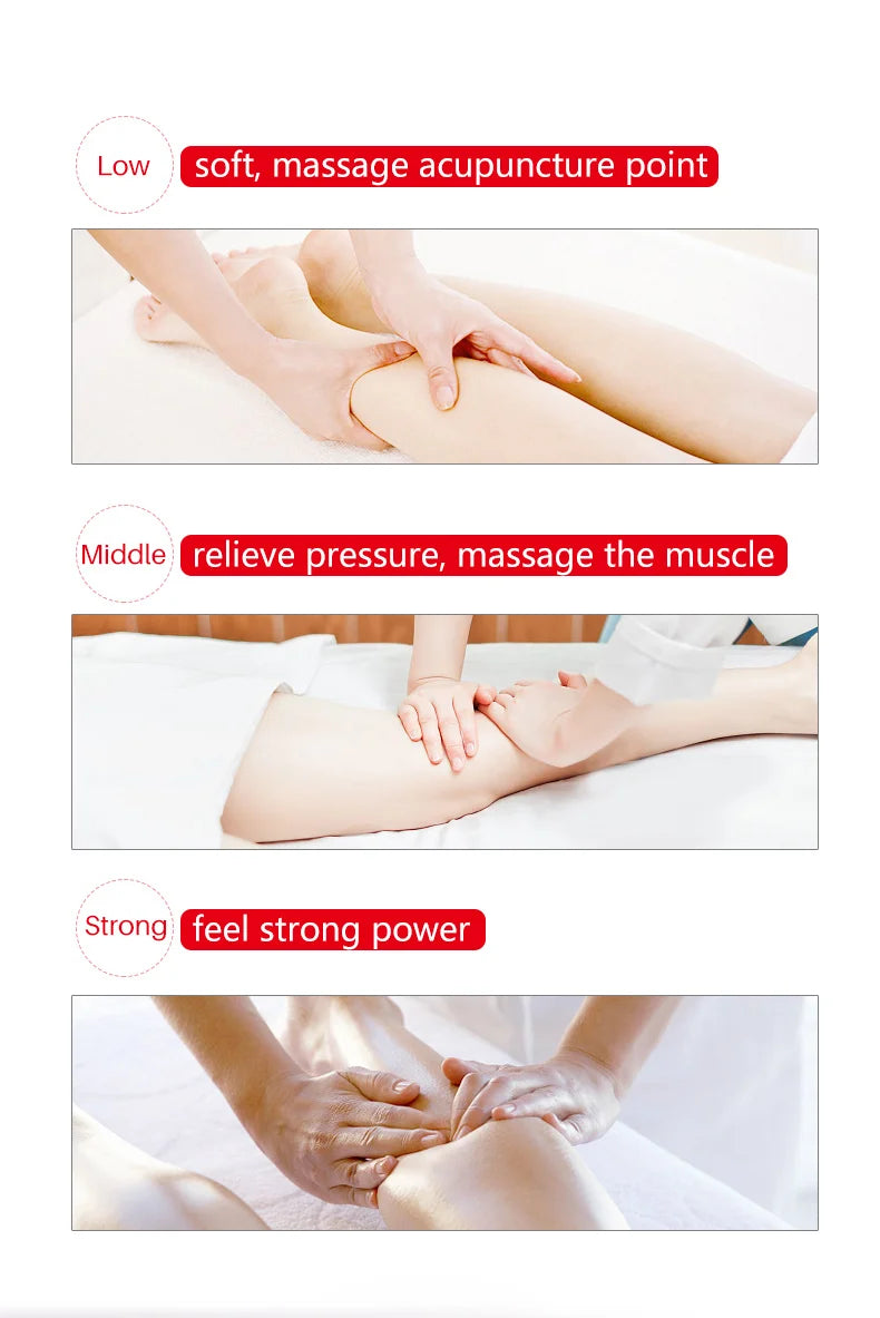 Leg Massager for Circulation - Air Compression Calf Relief Device Relaxation Treatment Tidesmit