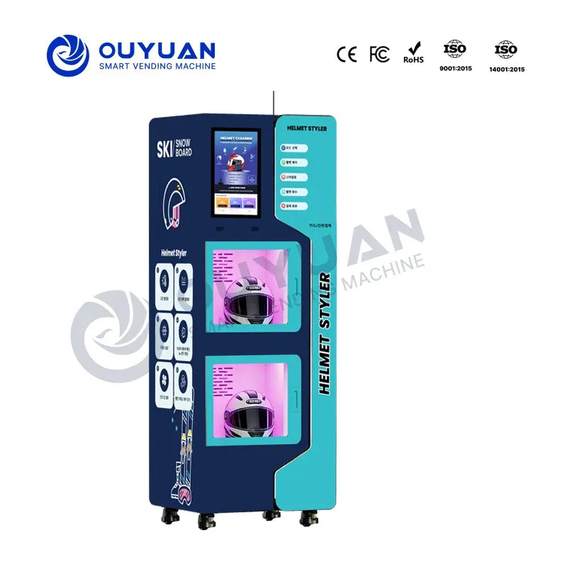 Commercial Automatic Shoe Washer and Vending Machine with UVC Disinfection