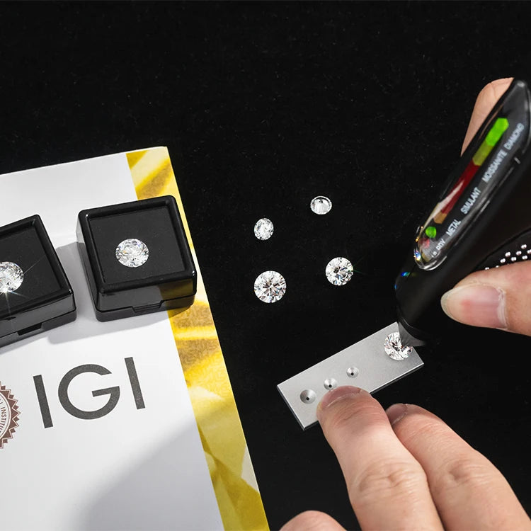 Goldleaf Lab  IGI Certified HPHT CVD Lab Created E Color Loose Diamonds 1CT 2CT 3CT VVS VS Loose Lab Grown Diamond