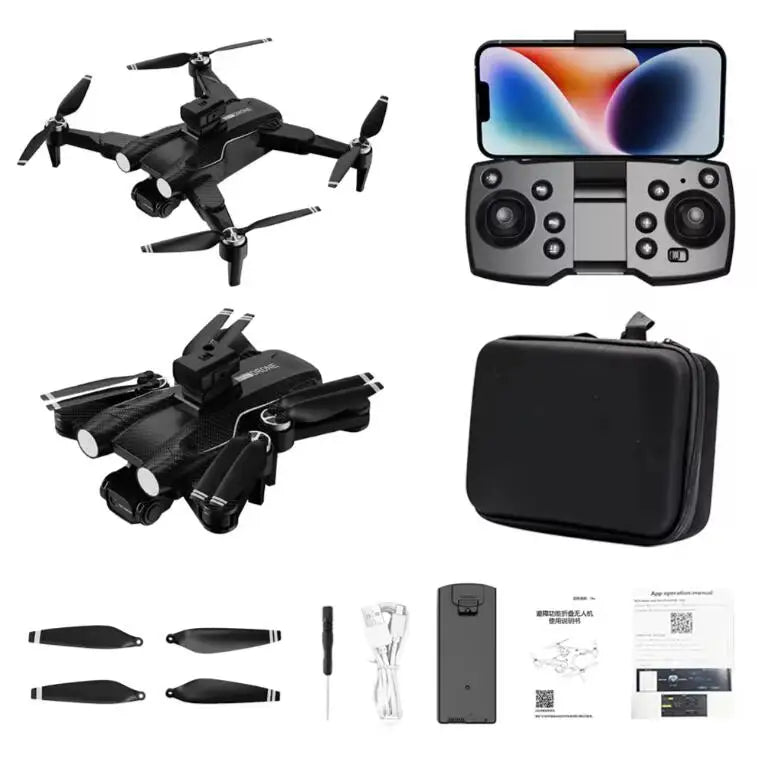 F167 Drone 4K/8K HD Dual Camera Professional Photography Obstacle Avoidance Brushless Helicopter Foldable Quadcopter Rc Drone Tidesmit