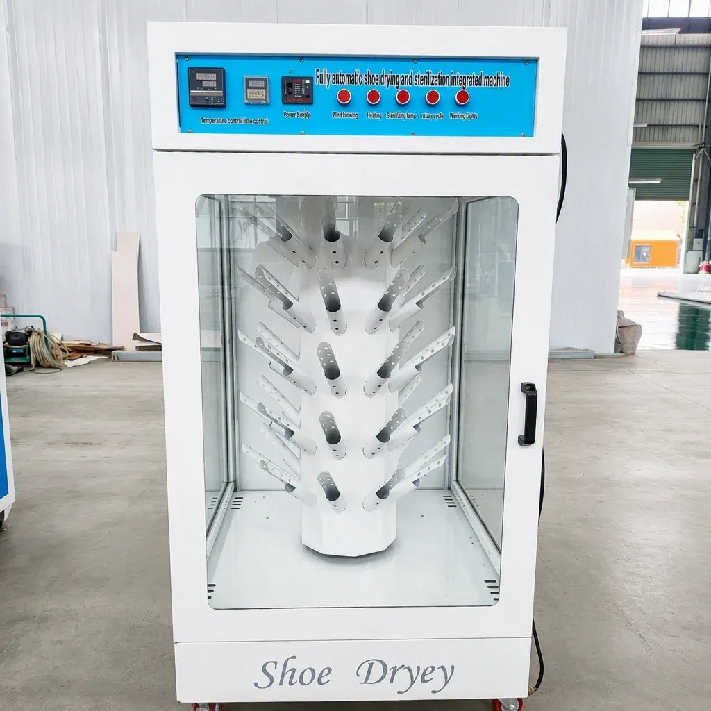Commercial Shoe Washer and Dryer Combo with Sterilization Box
