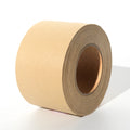 Brown kraft paper packing tape jumbo roll with visible inner core