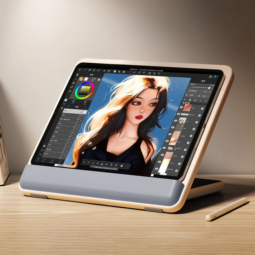 Feixiang P29 Foldable Tablet Pc Holder Ergonomic Tablets Riser Adjustable Tablet Stand Tidesmit